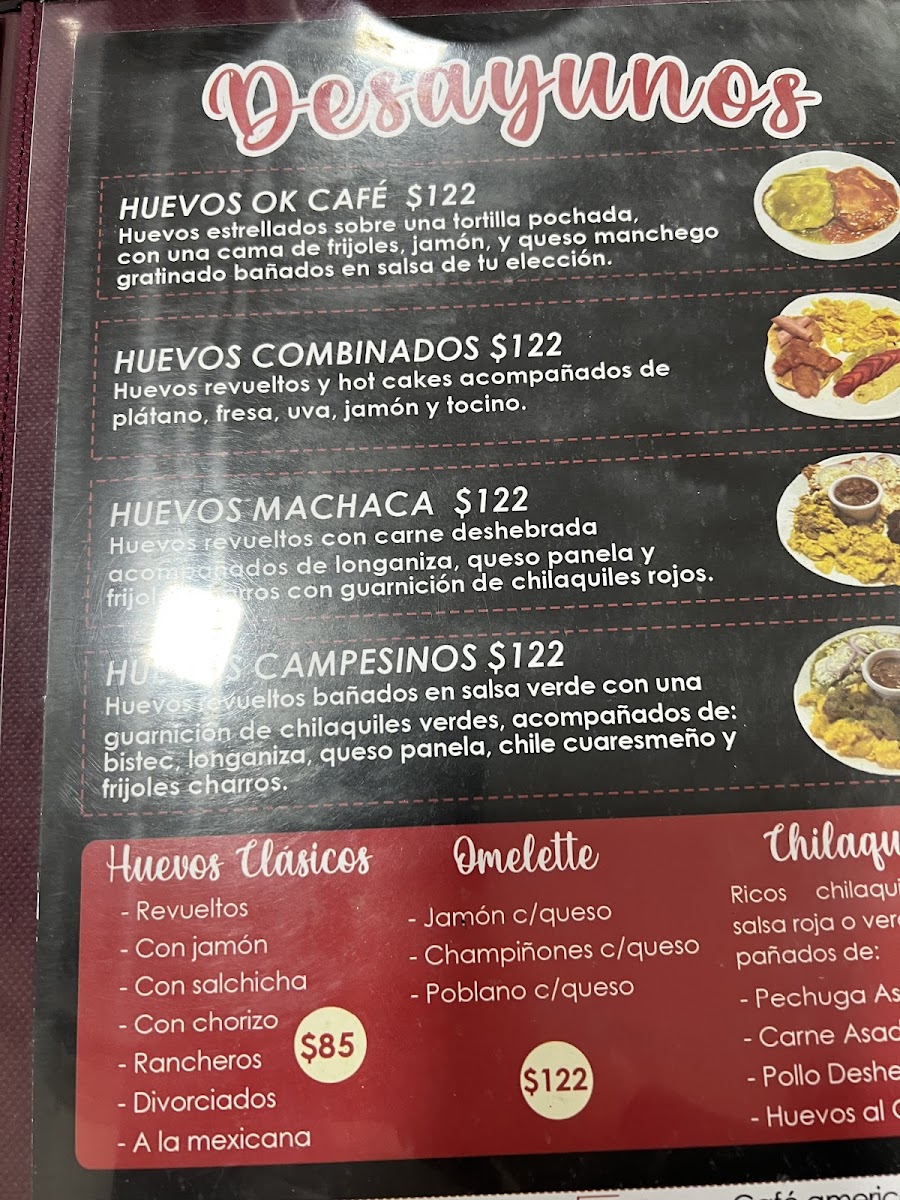 Ok Café y Pozoleria El Mariachi Menu - Image 1